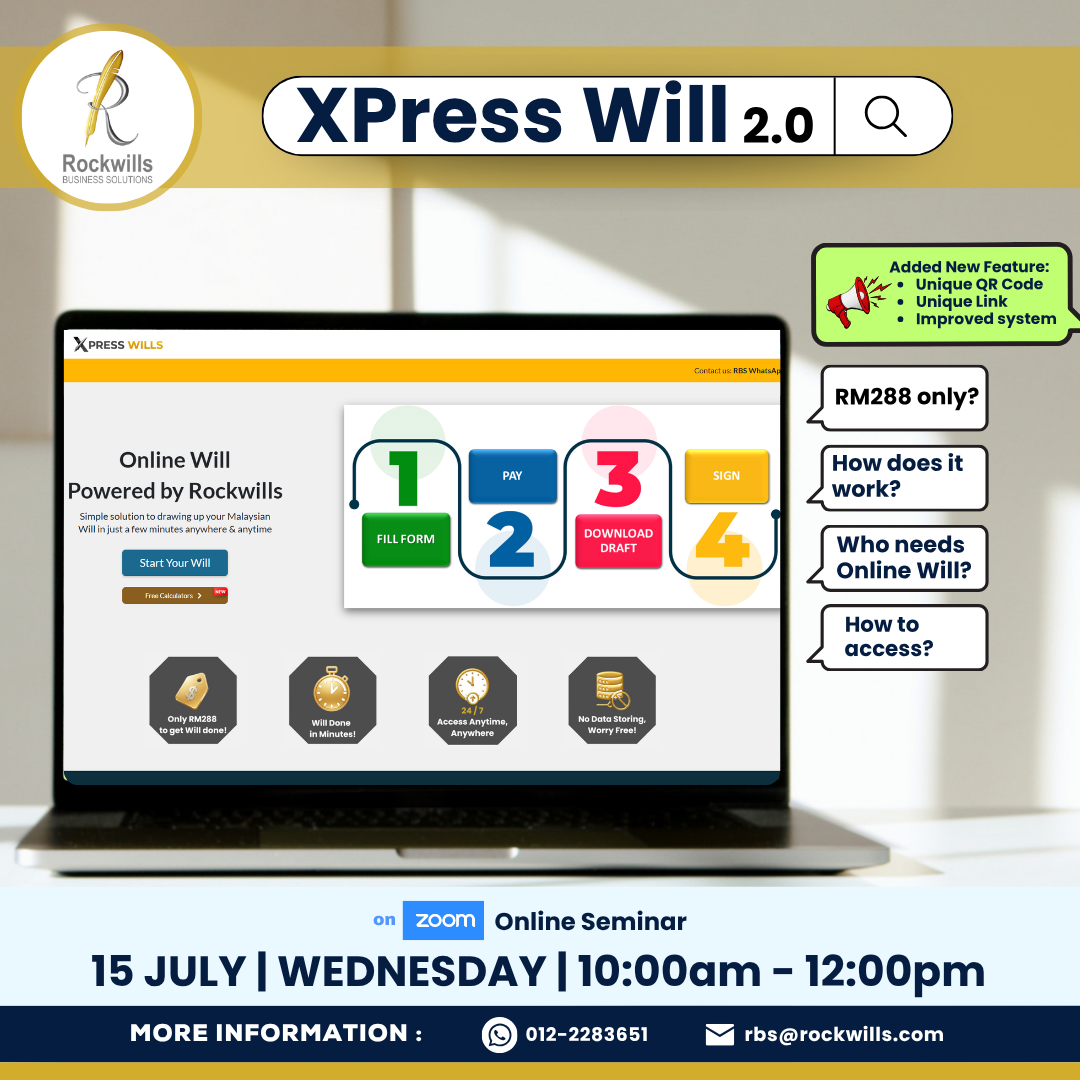 RBS Workshop - XPress Will 2.0 with RBS 20260715
