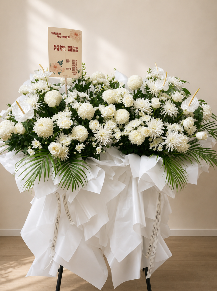 RM800 Condolence Double Stand